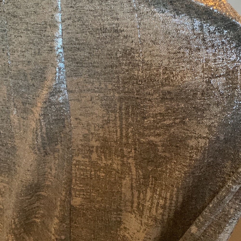 Simply Vera Vera Wang Silver Dress size M - Picture 5 of 9